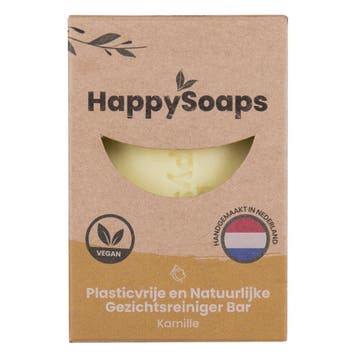 HappySoaps Gezichtsreiniger Bar Kamille - 70g, Ophalen of Verzenden, Nieuw