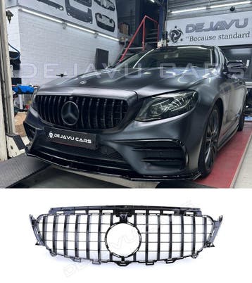 AMG Look Front Grill  voor Mercedes Benz E Klasse W213 S213, Auto diversen, Ophalen of Verzenden