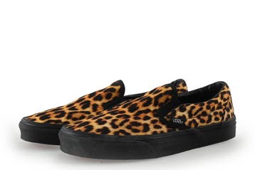 Vans Instappers in maat 37 Panter, Overige kleuren, Verzenden, Instappers, Zo goed als nieuw