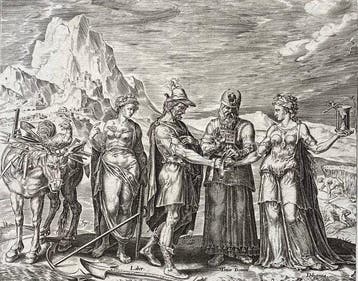 Marten van Heemskerck, inc. Philips Galle (1537-1612) - Le