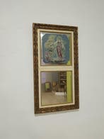 Spiegel- Hoge spiegel met Griekse voorstelling - Hout, Antiek en Kunst