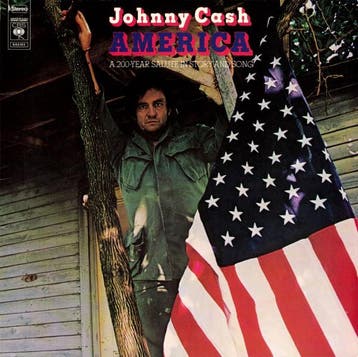 Johnny Cash – America - A 200-Year Salute In Story And Song, Ophalen of Verzenden, Gebruikt