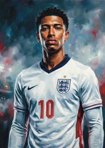 ANDSAL - Jude Bellingham England World Cup Legend of Soccer, Nieuw