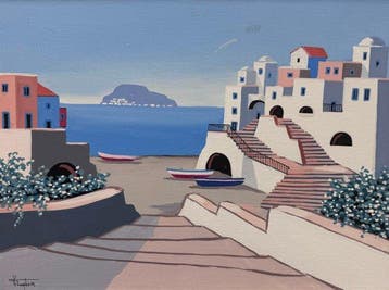 Vincenzo Pugliese (XX) - Case Mediterranee