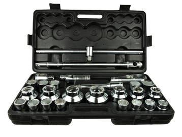 Doppenset - 3/4 Aansluiting - 26-delig - 6-kant - Doppendoos, Doe-het-zelf en Verbouw, Gereedschap | Handgereedschap, Ophalen of Verzenden