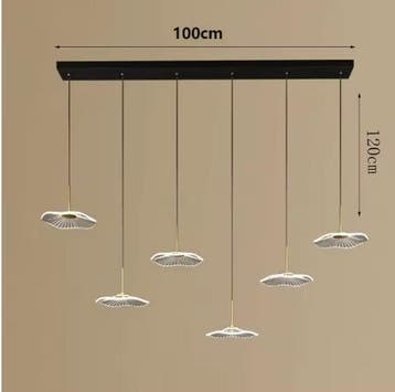 Moderne LED Hanglamp – Acrylen Metaal voor Woon- en Eetkamer, Verzenden, Nieuw