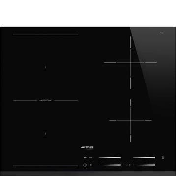 €399 Smeg Universal SI1M7643B kookplaat Zwart Ingebouwd, Ophalen of Verzenden, Nieuw