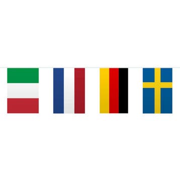 Vlaggenlijn Europa Vierkant (10m), Ophalen of Verzenden, Nieuw
