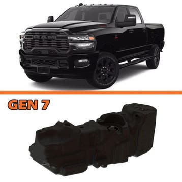 Titan Fuel Tanks 25-26 RAM 2500/3500 Cummins 4WD Crew Cab, Ophalen of Verzenden, Nieuw