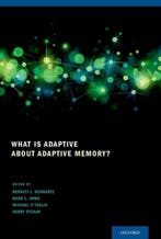 WHAT ADAPTIVE ABOUT ADAPTIVE MEMORY? C 9780199928057, Verzenden, Zo goed als nieuw, Schwartz