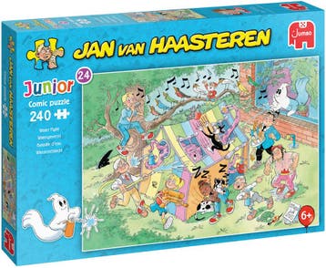 Jan van Haasteren Junior 24 - Watergevecht Puzzel (240, Verzenden, Nieuw