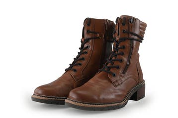 Jana Veterboots in maat 37 Cognac, Jana, Overige kleuren, Verzenden, Overige typen