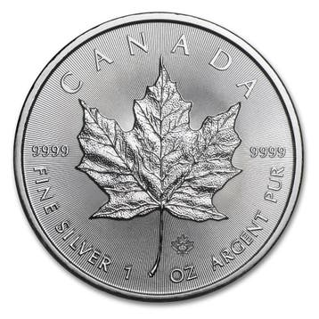 Canadian Maple Leaf 1 oz 2015, Verzenden, Noord-Amerika, Losse munt, Zilver