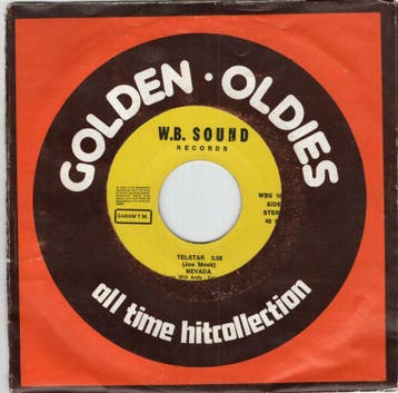 Nevada - Telstar + Standing On My Own (Vinylsingle), Nieuw in verpakking