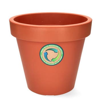 Bloempot | Ecken & Kanten | Ø 25 cm, Tuin en Terras, Verzenden, Nieuw