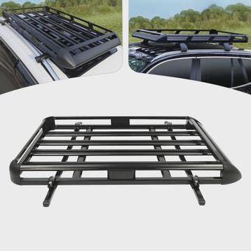 Universele Aluminium Dakdrager Bagagemand Zwart - 140/160x10, Verzenden, Nieuw