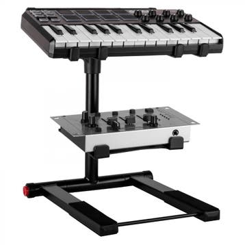 Ibiza Sound SLAP200 Dubbele DJ Laptop Standaard, Verzenden, Nieuw, Overige merken