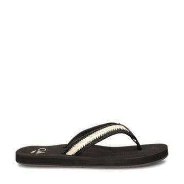 Reef Baja Maria slippers voor dames in het Zwart, Slippers, Verzenden, Zwart, Nieuw