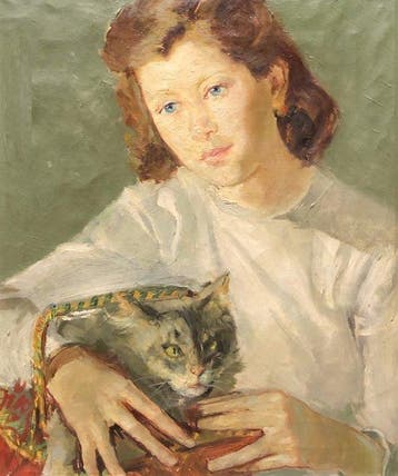École européene (XX) - Kitty Kitty, Antiek en Kunst