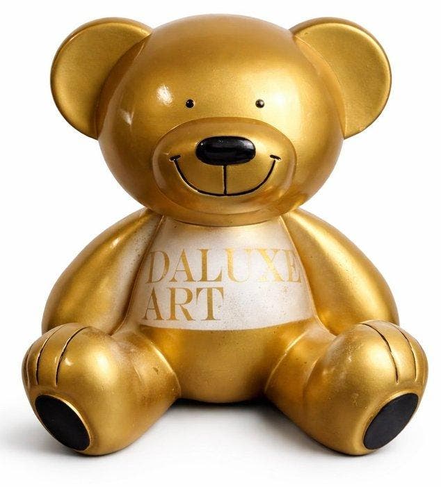 Daluxe Art - 1999 • LV Bear (Gold Edition), Antiek en Kunst, Kunst | Designobjecten