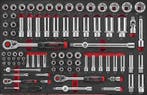 Foam 1/4 -3/8 -1/2 Socket Combination set 88pc, Auto diversen, Verzenden, Nieuw