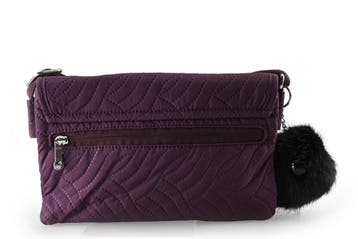 Kipling Schoudertas Paars, Verzenden, Zo goed als nieuw, Paars