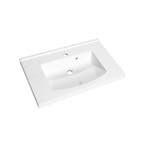 Wastafel Allibert Flex 70,2x46,2x4 cm met Kraangat Polybeton, Ophalen of Verzenden, Nieuw, Overige typen