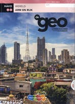 9789006955651 De Geo LRN-line (CE 2024) boek havo Arm en ..., Verzenden, Zo goed als nieuw