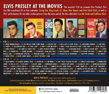 cd - elvis presley - AT THE MOVIES 1956-1962 FILM SOUNDTR..., Verzenden, Zo goed als nieuw