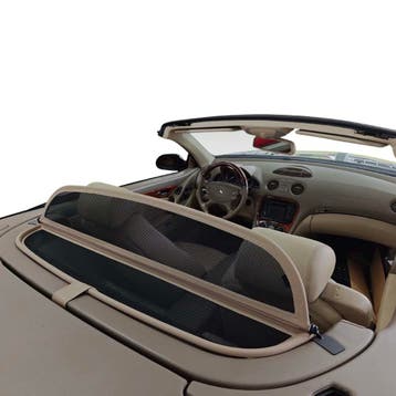 Mercedes-Benz SL-Klasse (2001-2011) Cabrio windscherm Beige, Ophalen of Verzenden
