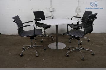 Tweedehands verrijdbaar ladeblok zwart 3 lades goede staat, Verzenden, Gebruikt