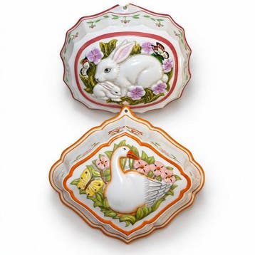 Franklin Mint - Strooier (2) - Porselein - Le Cordon Bleu, Antiek en Kunst