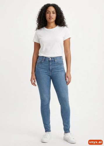 Levis Jeans Dames maat WW24 / L30 Lichtblauw Vintage, Ophalen of Verzenden, Nieuw