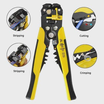 Professionele Automatische Draadstripper, Kniptang en Krimpt, Verzenden, Nieuw