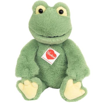 Kikker knuffel - zacht pluche - groen - 32 cm, Verzenden, Nieuw