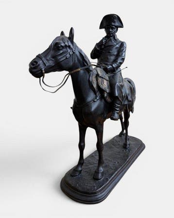 sculptuur, NAPOLEON - 43 cm - Zinklegering