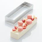 Martellato Taartring RVS Rechthoek 62x252x40mm, Verzenden, Nieuw