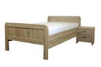 Seniorenbed XL 120x200 Compleet inc.Elektrische bodem+Matras, Verstelbaar, Verzenden, Beige, Nieuw