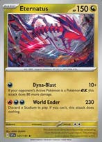 Eternatus 141/191 holo surging sparks, Ophalen of Verzenden, Nieuw, Losse kaart, Foil