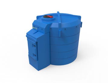 Tank voor AdBlue® vertical 6000 liter standaard, Verzenden