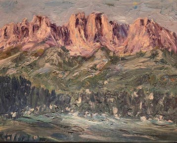 Mario Solazzo (1944) - Dolomiti Carniche - Forni di Sopra -