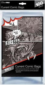 Comic Bags - Current Size 100 stuks (DC, IDW, Marvel, Verzenden, Nieuw