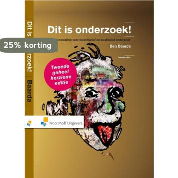 Dit is onderzoek! / Vast Boek - B. Baarda 9789001816896, Verzenden, Zo goed als nieuw, B. Baarda