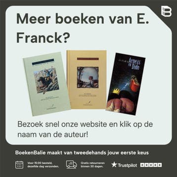 Te veel verdriet voor één hart / Davidsfonds/Literair, Verzenden, Gelezen, E. Franck