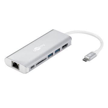 USB C docking station - Goobay, Verzenden, Nieuw