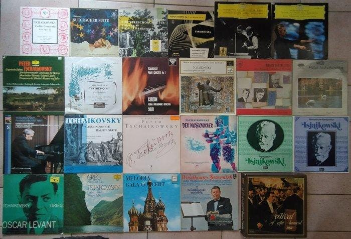 Pyotr Ilyich Tchaikovsky, Peter Tschaikowsky - Great, Cd's en Dvd's, Vinyl Singles