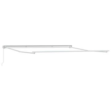 Zonnescherm Handmatig 4,5m | Tweedekansje | OP=OP, Tuin en Terras, Ophalen of Verzenden, Zo goed als nieuw, Markies, 250 cm tot 450 cm