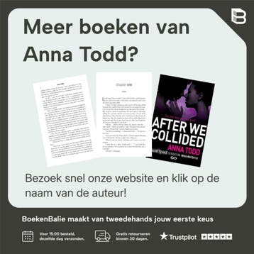 After - Anna Todd 9781501100192, Boeken, Verzenden, Gelezen, Anna Todd