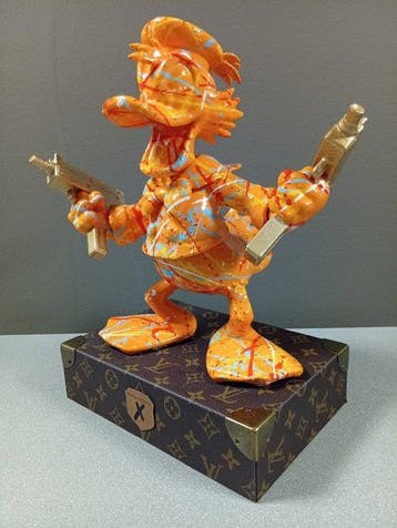 Brother X - Angry Duck by Louis Vuitton XL (vivid colors -