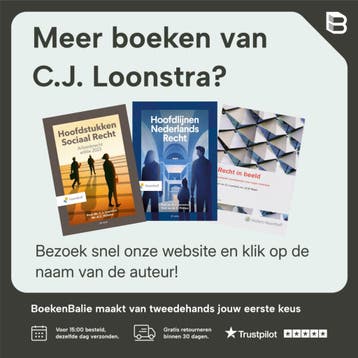 Hoofdstukken Sociaal Recht editie 2011 - C.J. Loonstra, Verzenden, Gelezen, C.J. Loonstra